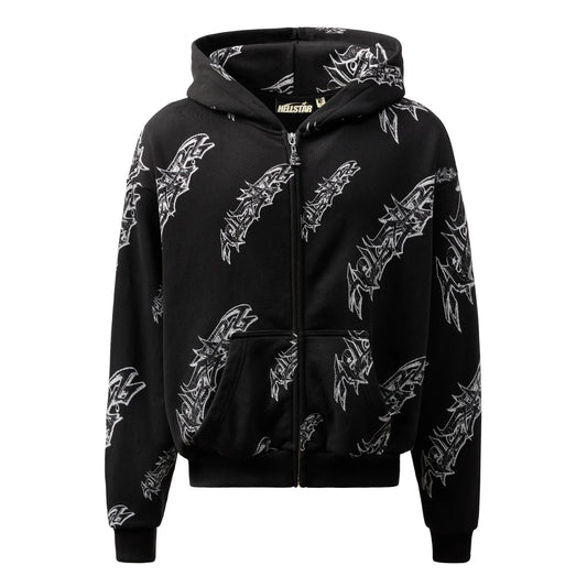 Hellstar Graffiti Zip-Up