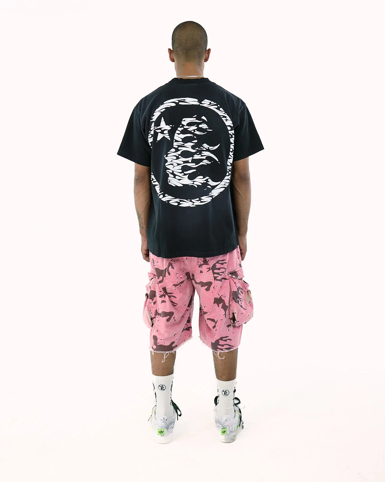 Hellstar Pink Camo Shorts