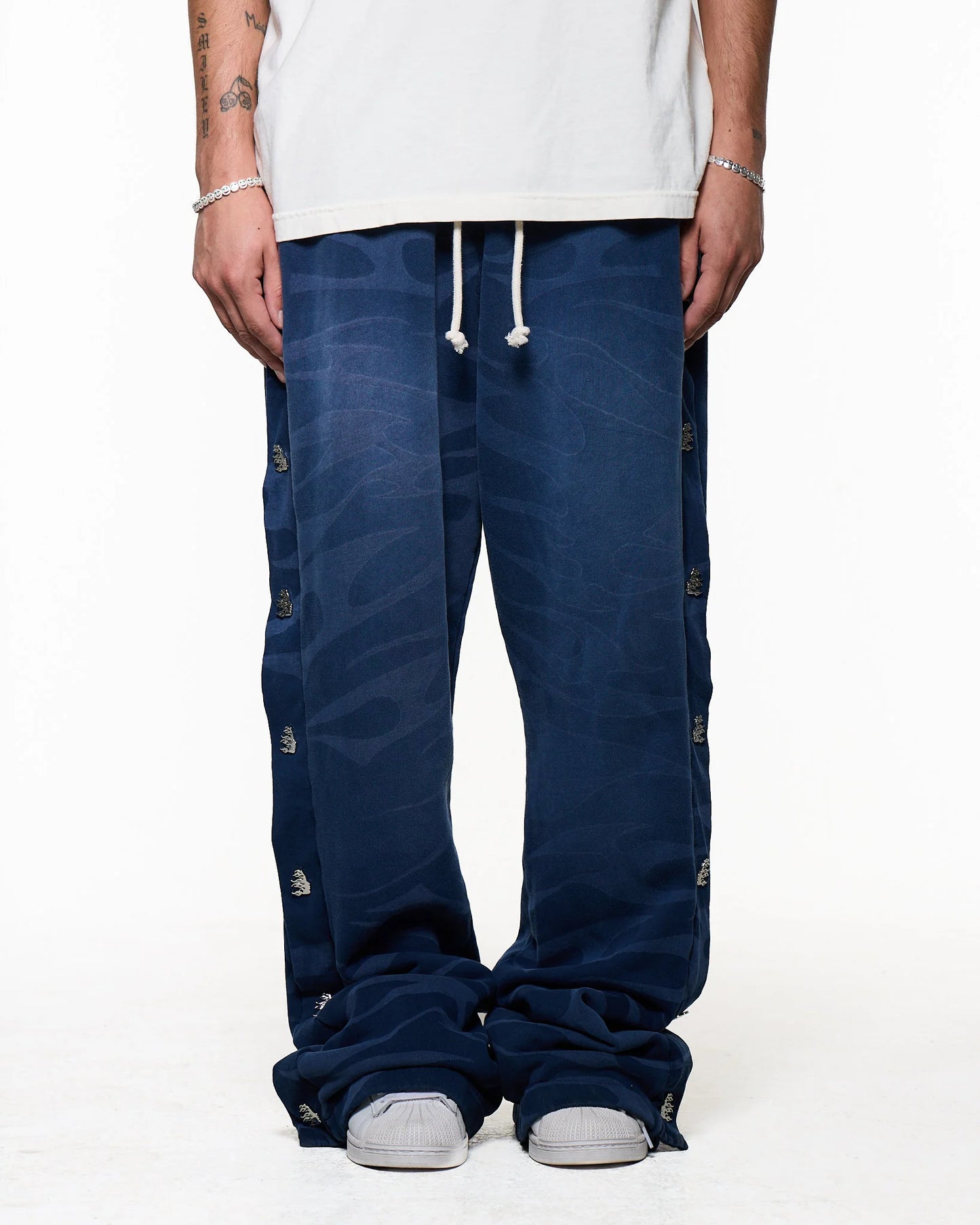 Hellstar Tribal Mirror Face Sweats
