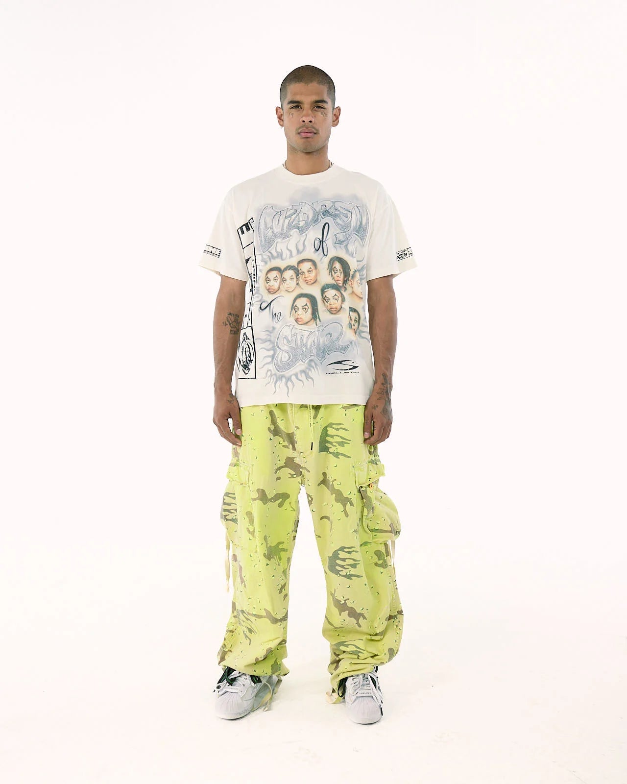 Hellstar Yellow Fatigue Pants