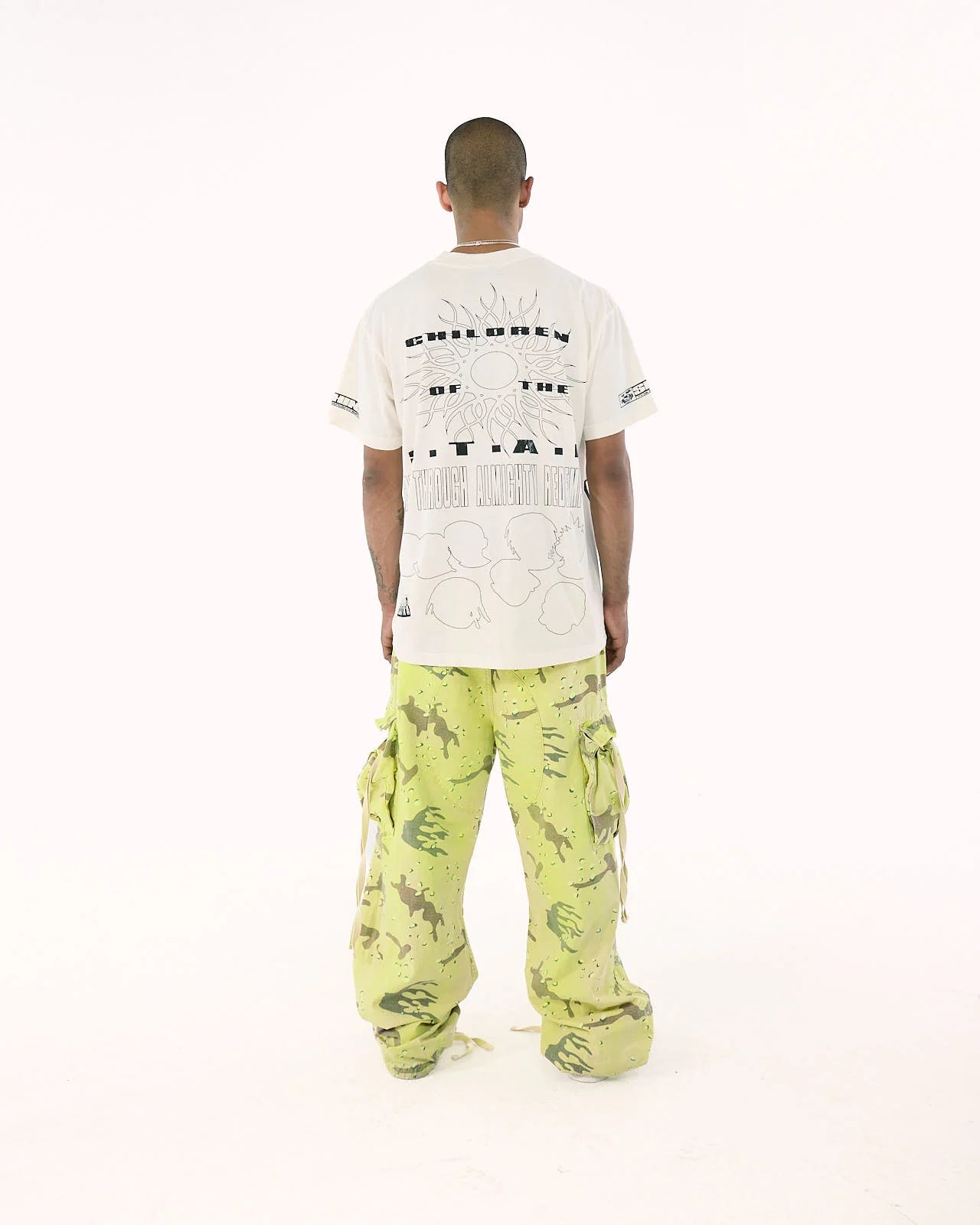 Hellstar Yellow Fatigue Pants
